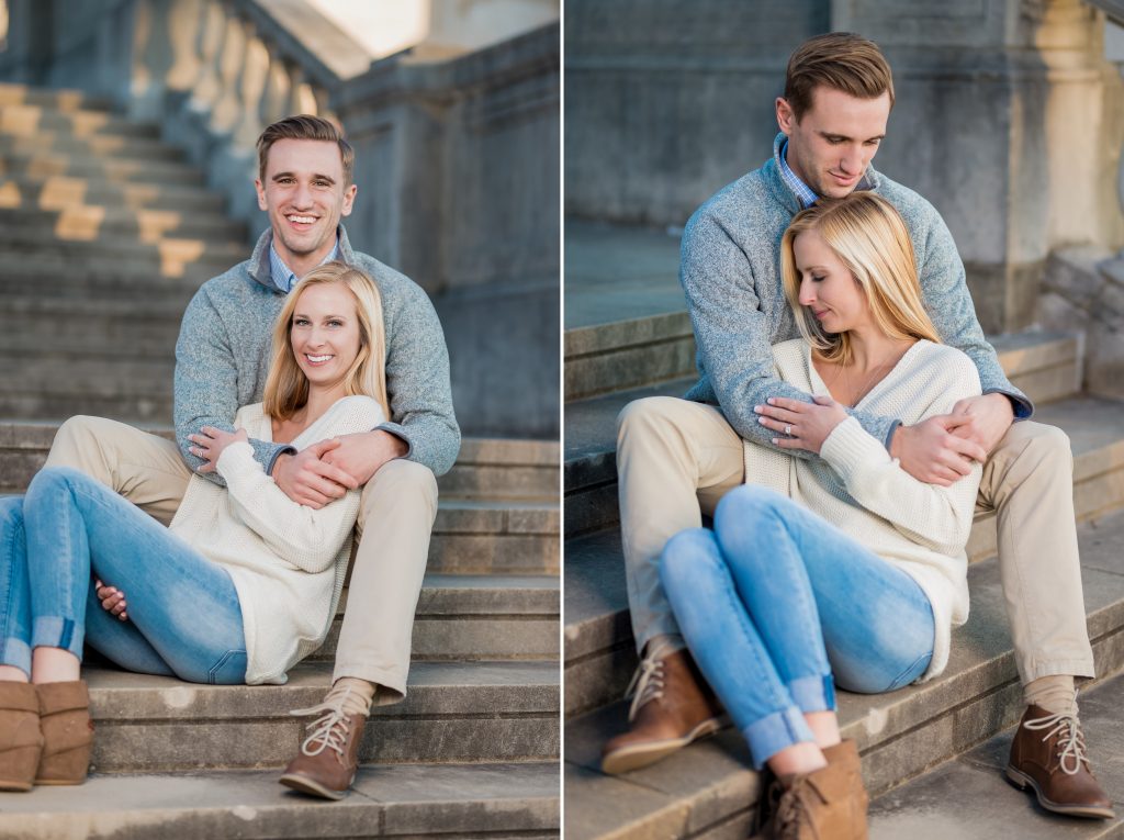 Liz + Joey - Ault Park Engagement