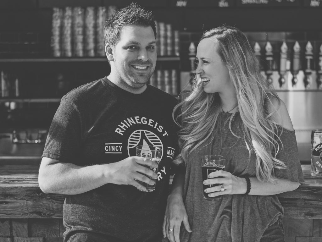 Kayla + Andrew - Rhinegeist Brewery Engagement