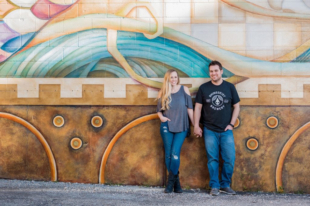 Kayla + Andrew - Rhinegeist Brewery Engagement