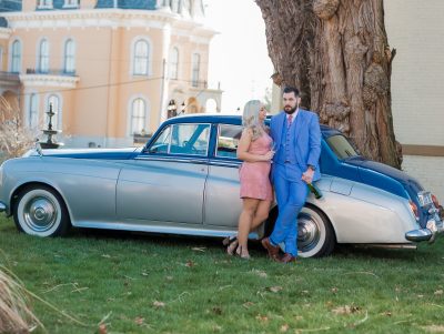 Katie + Zachary - Pepin Mansion Engagement