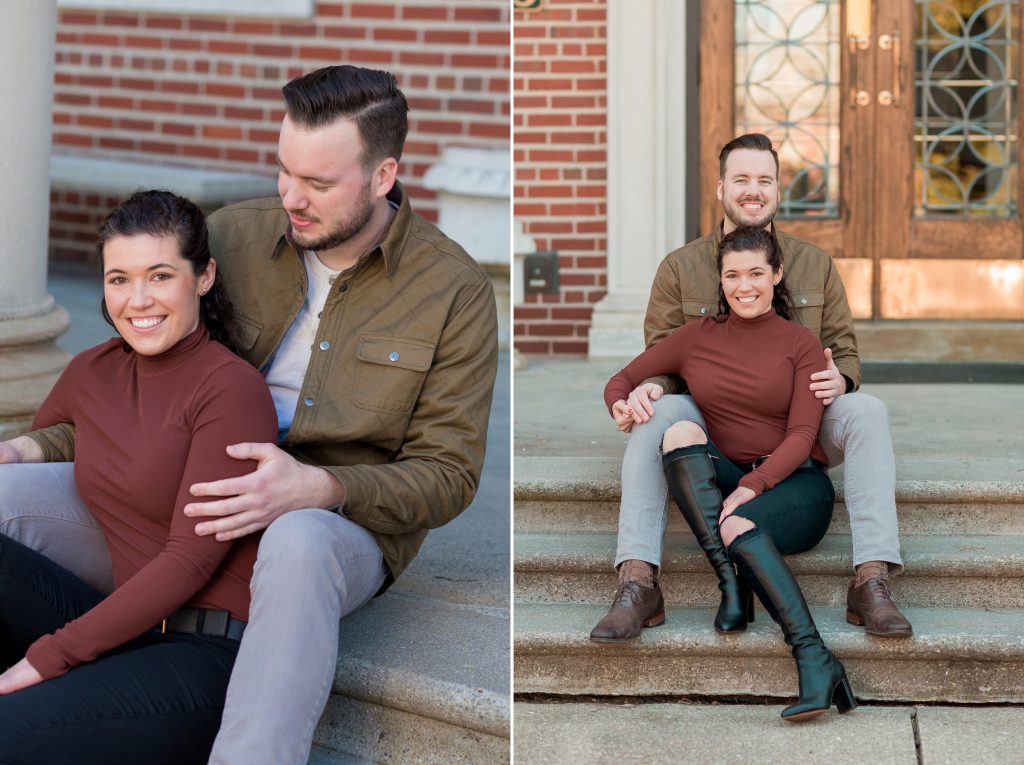 Mary + Marc - Licking Riverside Historic District Engagement