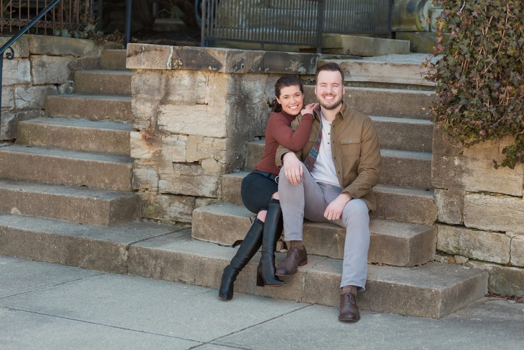 Mary + Marc - Licking Riverside Historic District Engagement