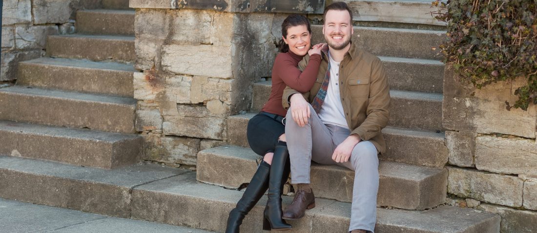 Mary + Marc - Licking Riverside Historic District Engagement