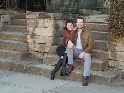 Mary + Marc - Licking Riverside Historic District Engagement