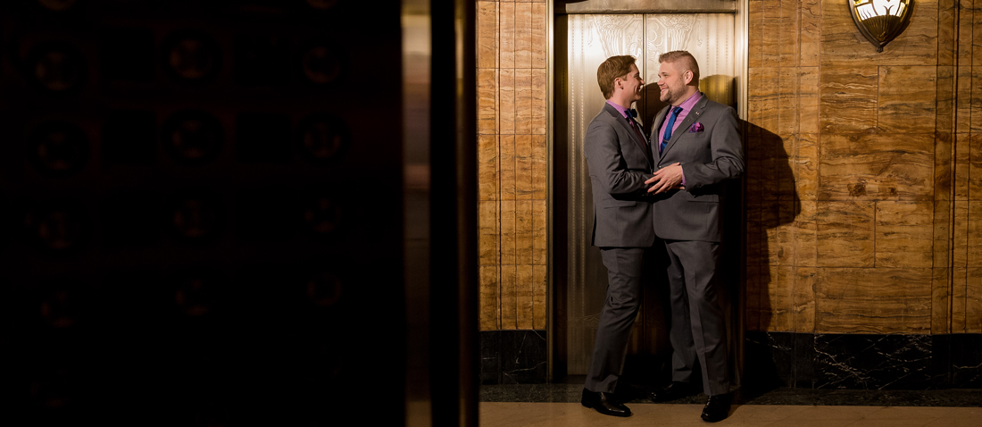 Joshua + Michael - Cincinnati Contemporary Arts Center Wedding