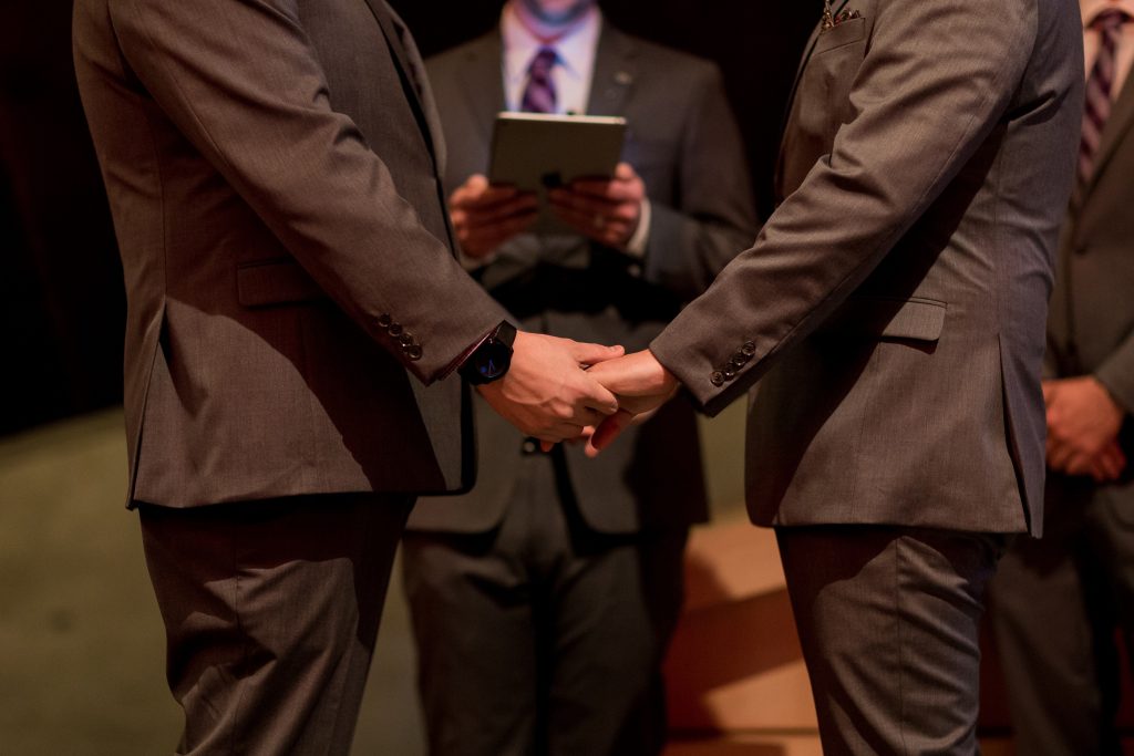 Joshua + Michael - Cincinnati Contemporary Arts Center Wedding