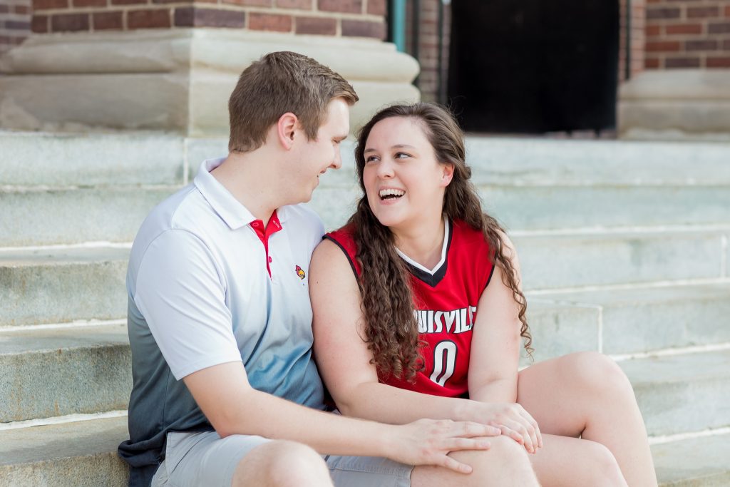 Elizabeth + Kyle - University Of Louisville Engagement