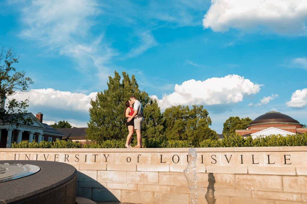 Elizabeth + Kyle - University Of Louisville Engagement