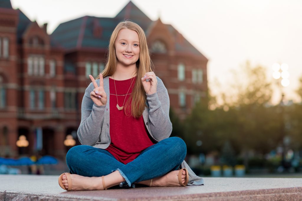 Hannah - Spring Grove Cemetery Senior Photographers