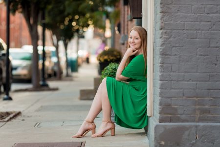 Hannah - Spring Grove Cemetery Senior Photographers