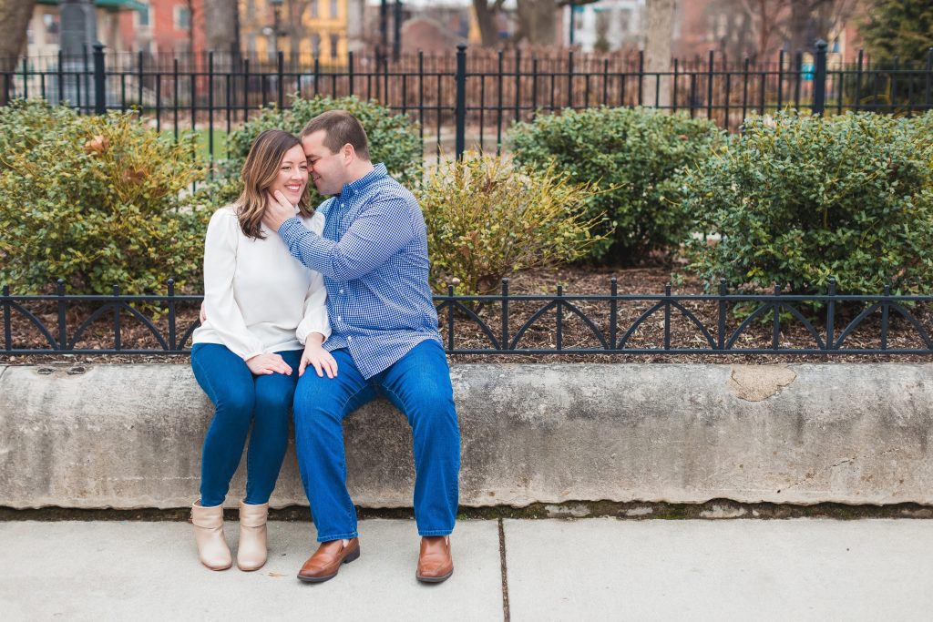 Alyssa + Keith - Washington Park Engagement