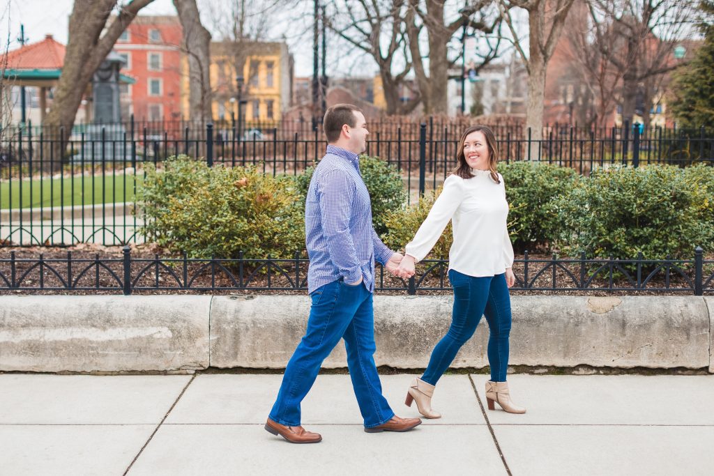 Alyssa + Keith - Washington Park Engagement