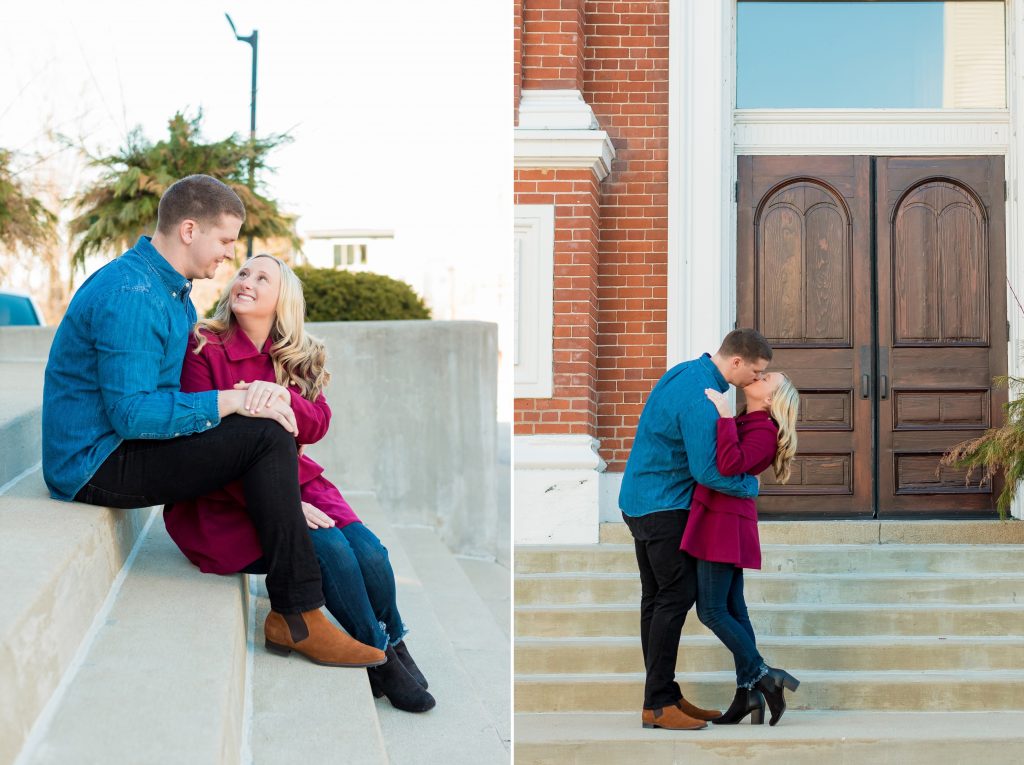 Alexa + Christian - Smale Riverfront Park Engagement