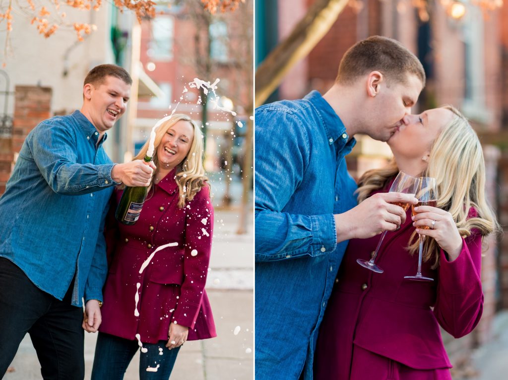 Alexa + Christian - Smale Riverfront Park Engagement