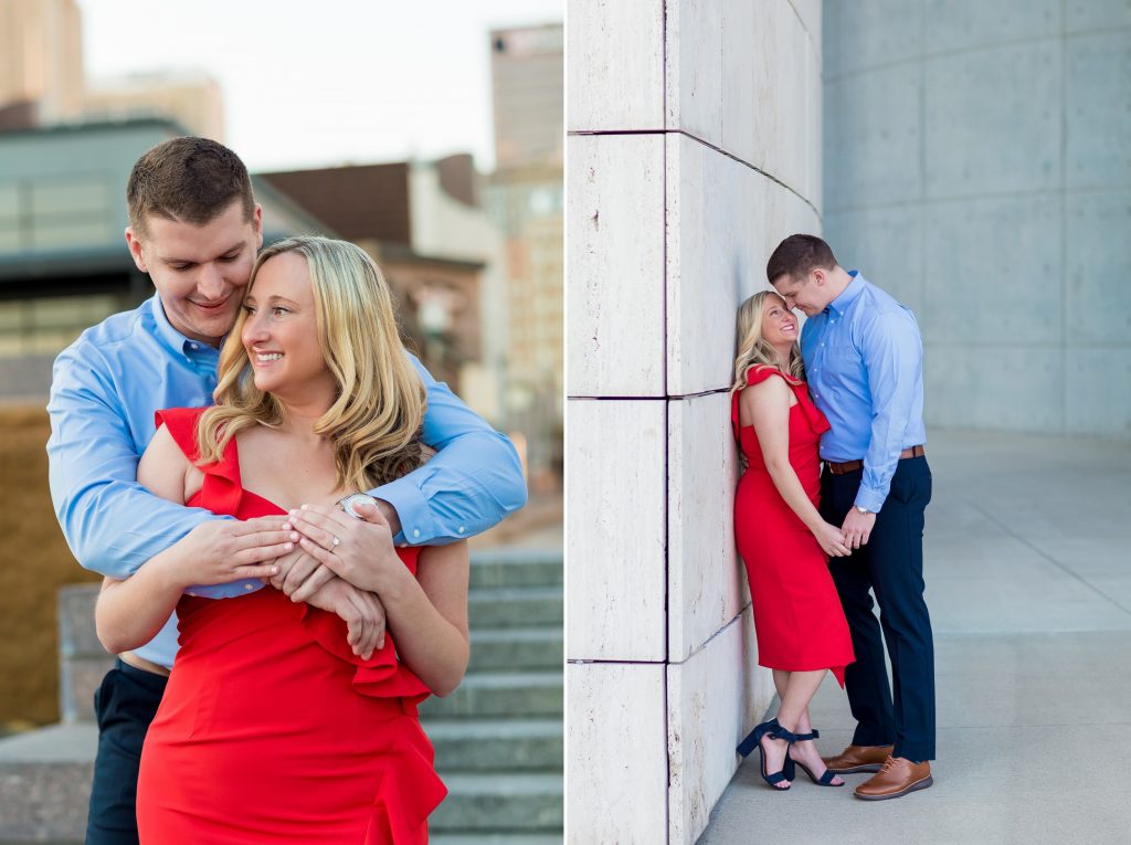 Alexa + Christian - Smale Riverfront Park Engagement