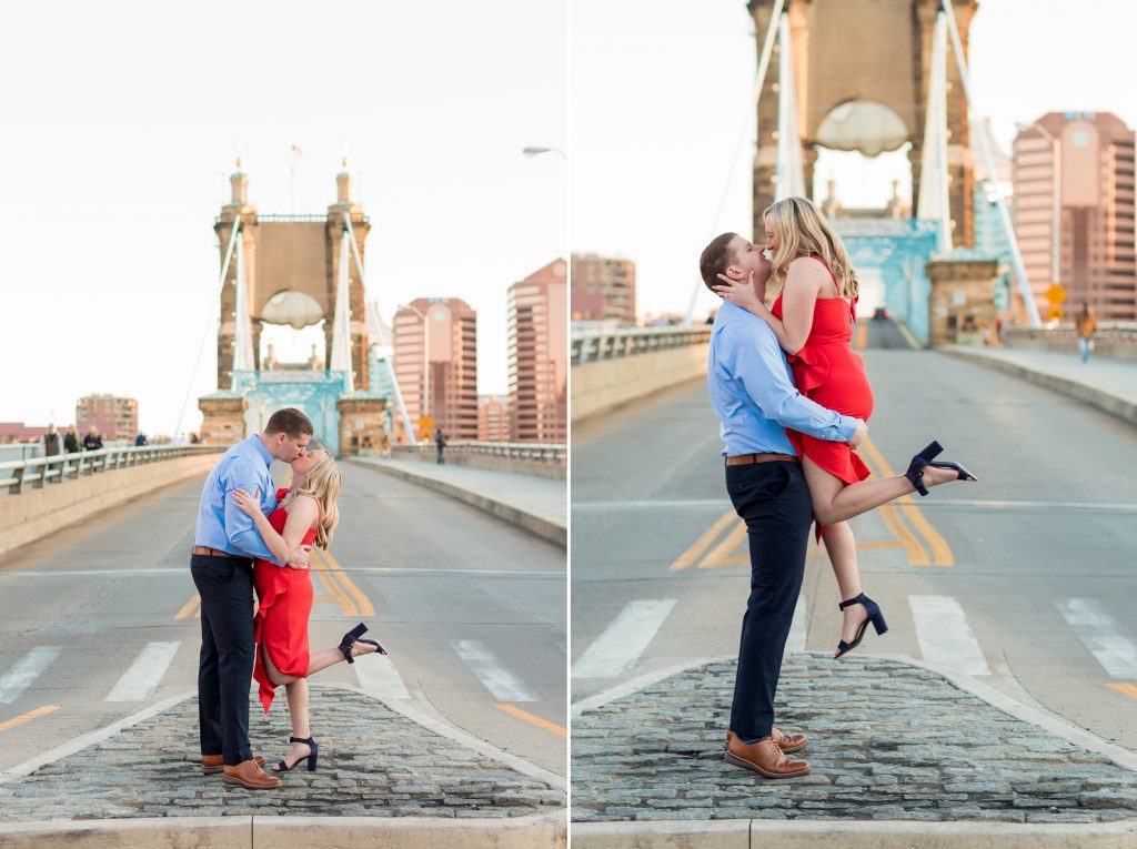 Alexa + Christian - Smale Riverfront Park Engagement