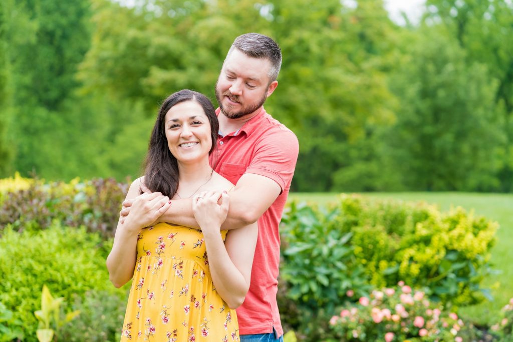 Lindsey + David - French Park Engagement