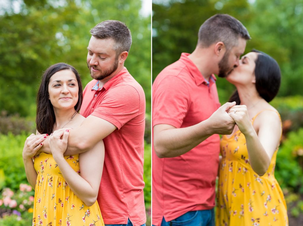 Lindsey + David - French Park Engagement