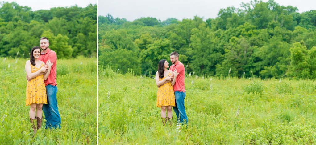 Lindsey + David - French Park Engagement