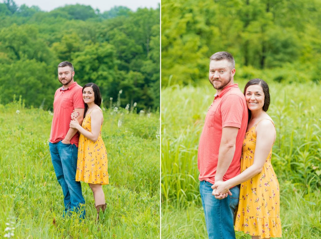 Lindsey + David - French Park Engagement