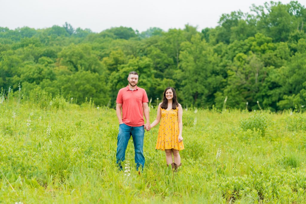 Lindsey + David - French Park Engagement