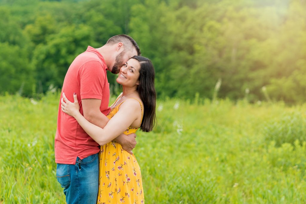 Lindsey + David - French Park Engagement