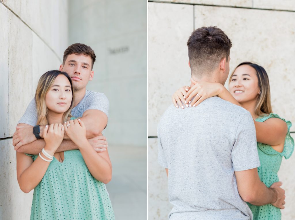 Jenna + Matt - Smale Riverfront Park Engagement