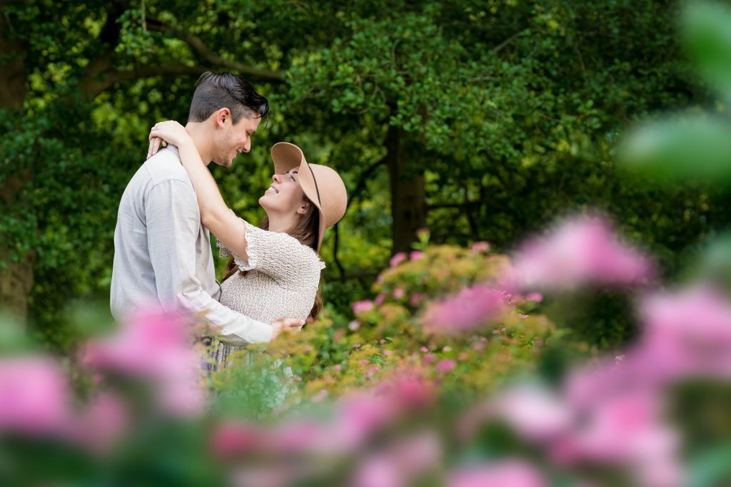 Brittney + Bill - Alms Park Engagement