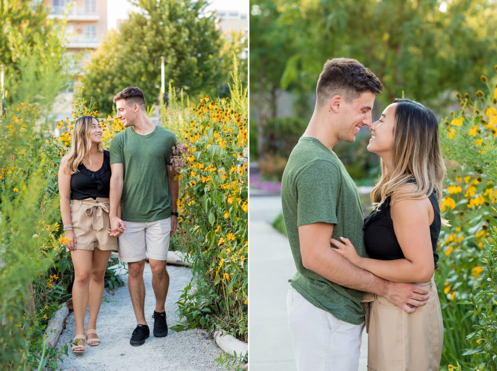 Jenna + Matt - Smale Riverfront Park Engagement