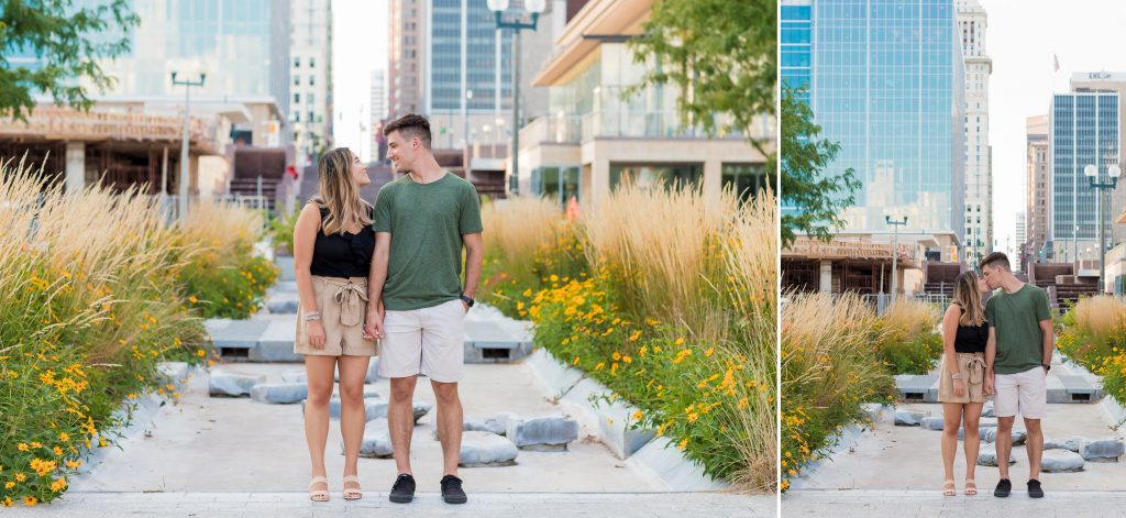 Jenna + Matt - Smale Riverfront Park Engagement