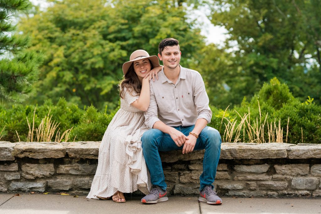 Brittney + Bill - Alms Park Engagement