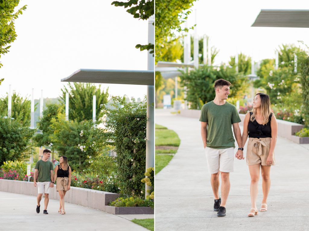 Jenna + Matt - Smale Riverfront Park Engagement