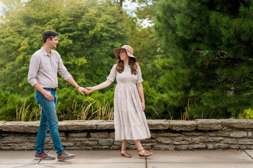 Brittney + Bill - Alms Park Engagement