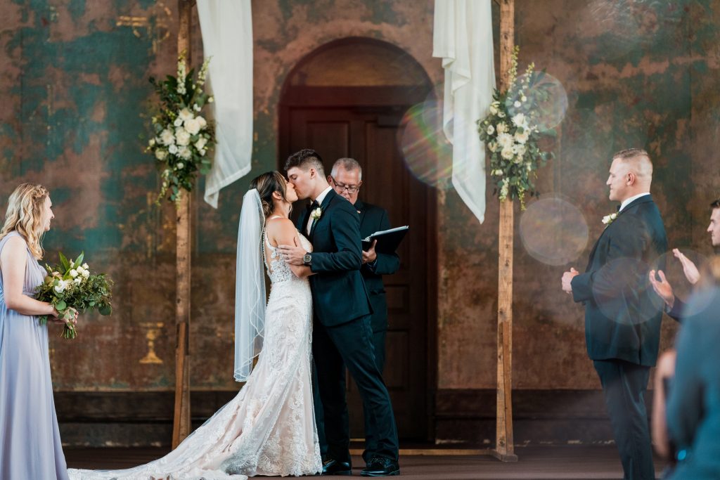 Jenna + Matt - Monastery Event Center Wedding