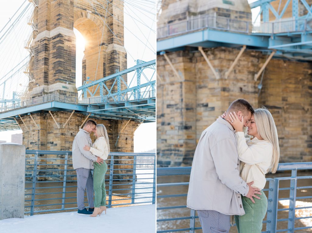 Alexis + Troy - Smale Riverfront Park Engagement