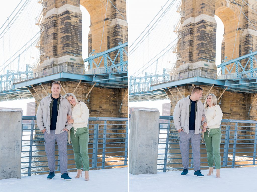 Alexis + Troy - Smale Riverfront Park Engagement