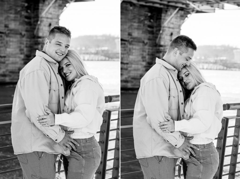 Alexis + Troy - Smale Riverfront Park Engagement