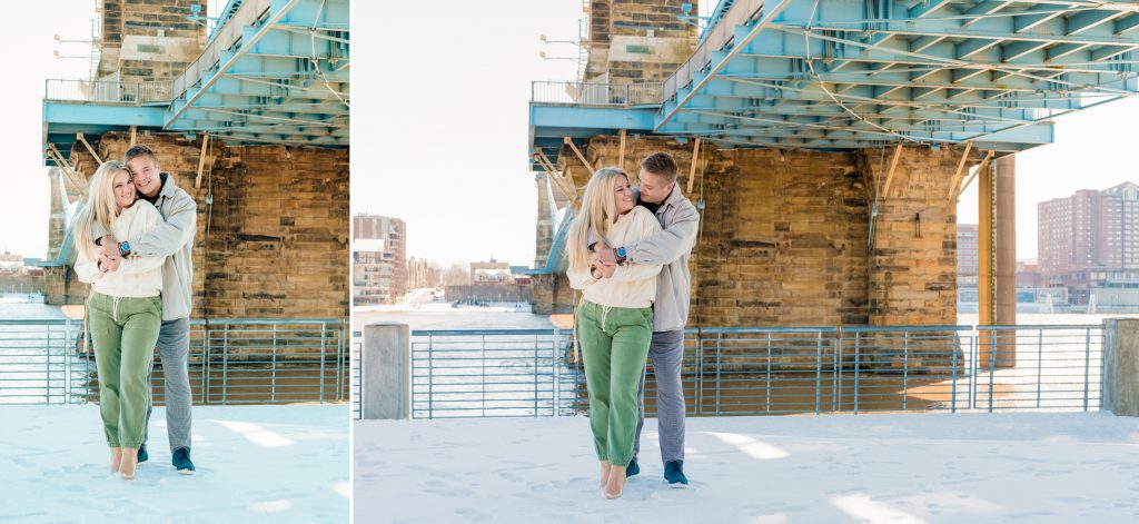 Alexis + Troy - Smale Riverfront Park Engagement