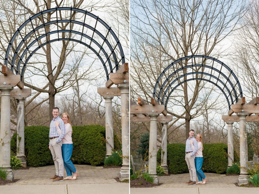 Emily + Geoff - Ault Park Engagement