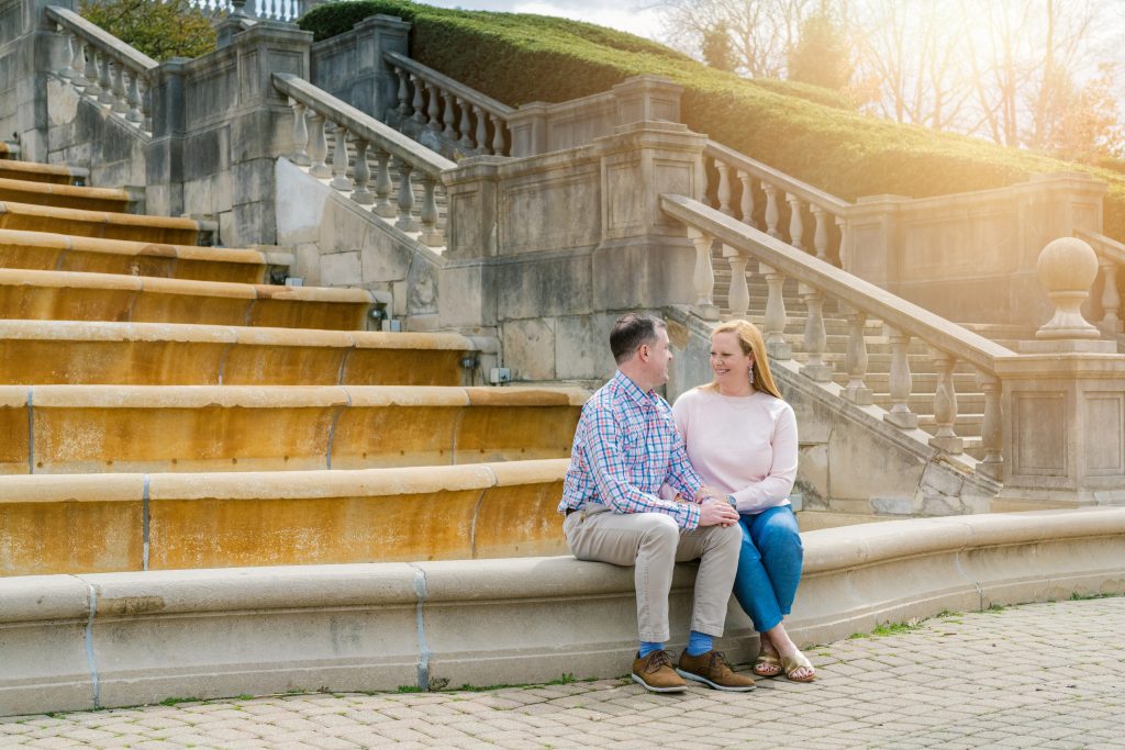 Emily + Geoff - Ault Park Engagement