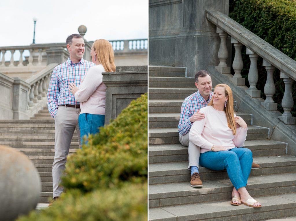 Emily + Geoff - Ault Park Engagement