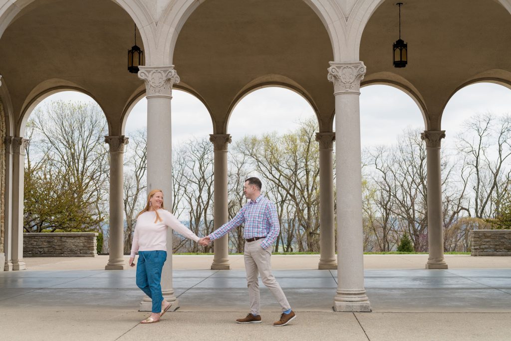 Emily + Geoff - Ault Park Engagement