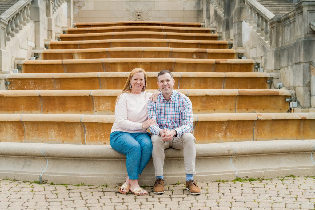 Emily + Geoff - Ault Park Engagement