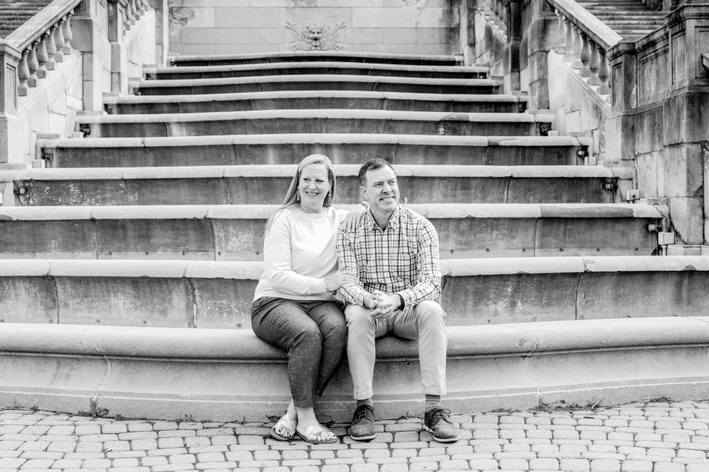 Emily + Geoff - Ault Park Engagement