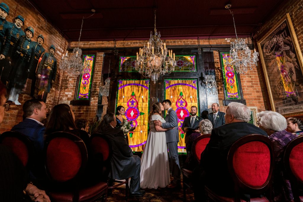 Mindy + Eric - Jeff Ruby's Precinct Wedding