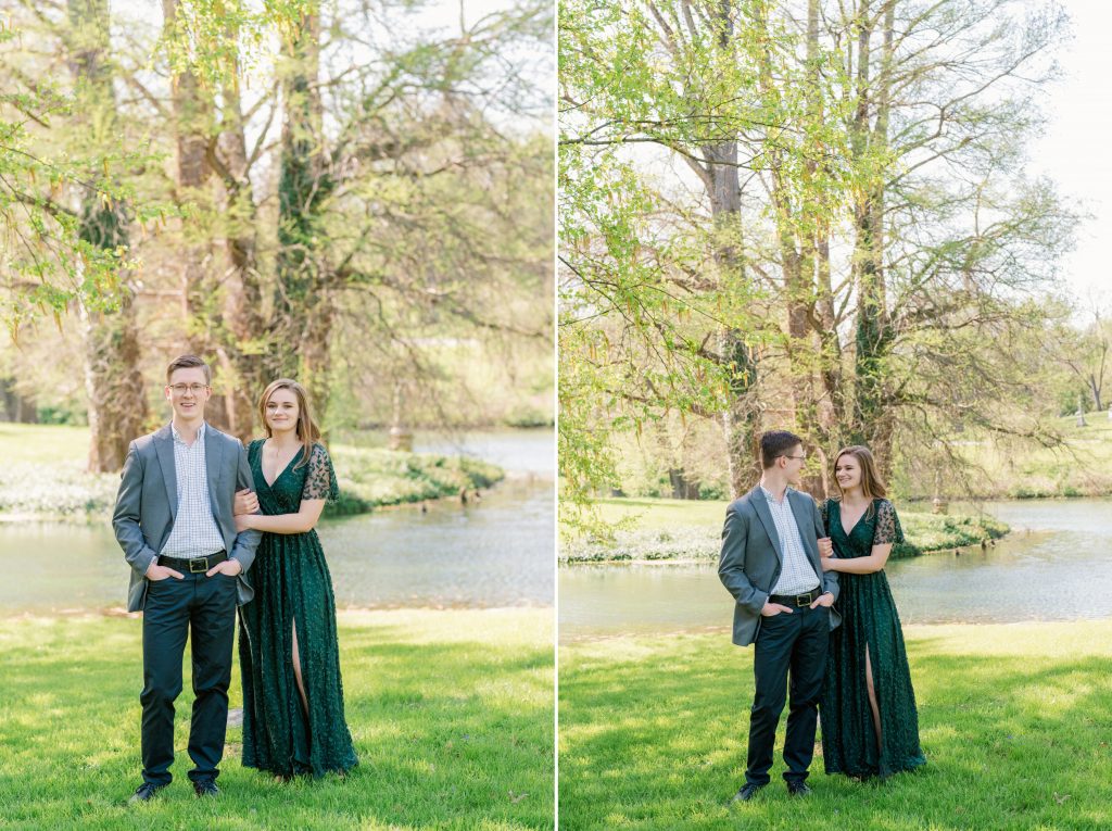 Allison + David - Spring Grove Cemetery Engagement