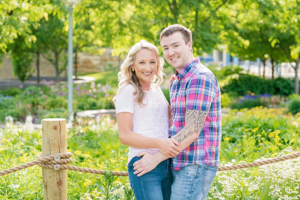 Colbey + Jon - Smale Riverfront Park Engagement