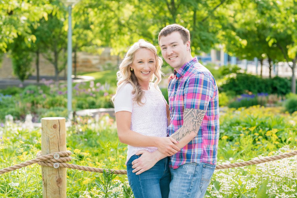 Colbey + Jon - Smale Riverfront Park Engagement