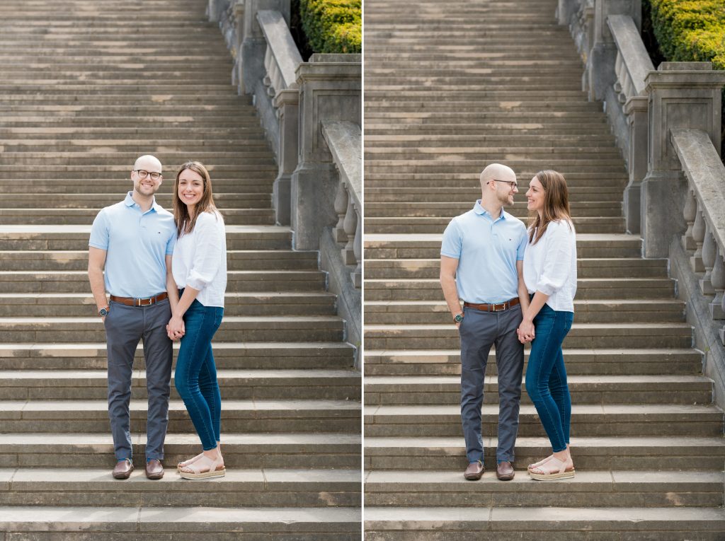 Gabrielle + Kyle - Ault Park Engagement