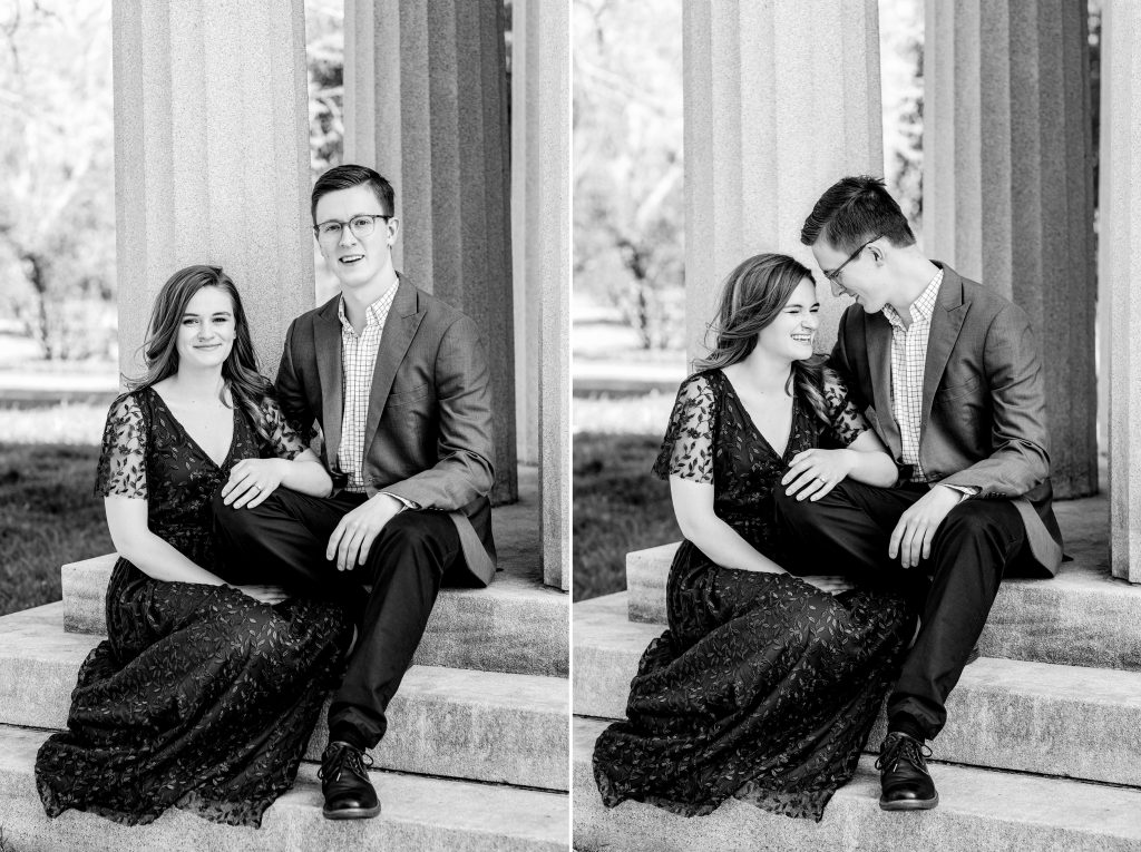 Allison + David - Spring Grove Cemetery Engagement